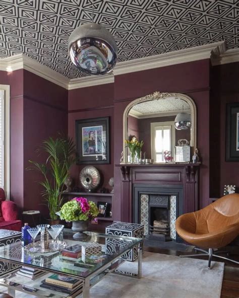 Farrow And Ball Dark Purple Paint Colors For Living Room