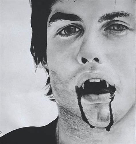 Damon Salvatore Drawing By Camila Solorzano