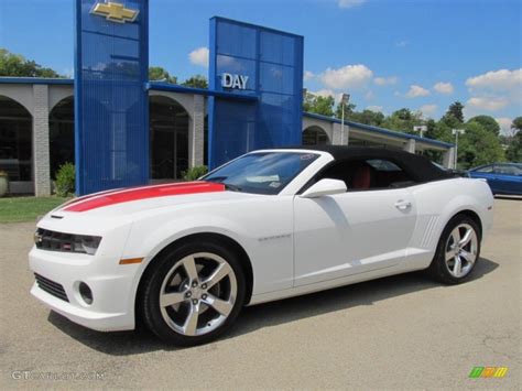 2012 Summit White Chevrolet Camaro Ssrs Convertible 69028590 Photo