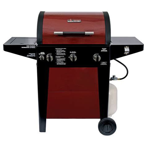 Brinkmann Professional 3 Burner Gas Bbq In Red The Home Depot Canada