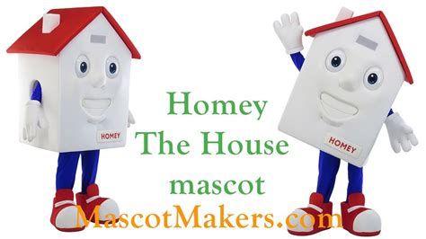 Homey House Mascot Costume Mascot Makers Custom Mascots And Characters