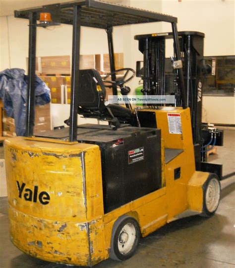 Yale Model Erc100hcn36se085 Electric Forklift Needs Battery