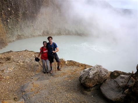 hiking to boiling lake in dominica double barrelled travel