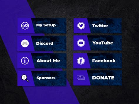 Twitch Panels Templates Geseroffer