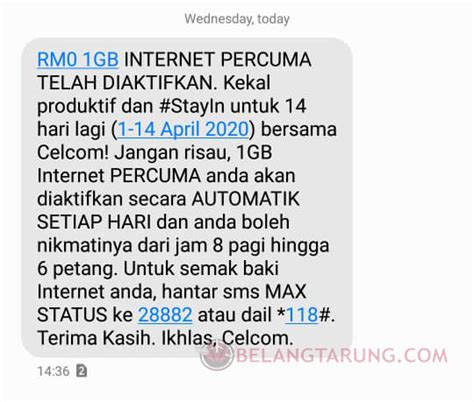 Lihat sekarang daftar pengaturannya hanya di portal uang. Cara Dapatkan 1GB Internet Percuma Dari Pembekal ...