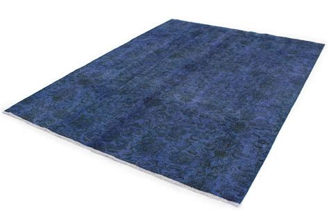 Waschbarer teppich antibakteriell blau abstraktes motiv m6000 seien sie der erste, der dieses produkt bewertet nutzbar als: Vintage Teppich Blau in 280x210 (1001-167213) - carpetido.de