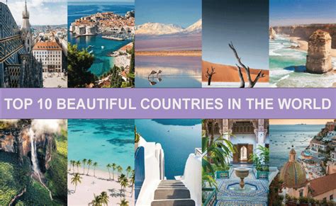 Top 10 Beautiful Countries In The World Javatpoint