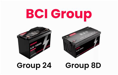 BCI Battery Group Size Chart Group 24 27 31 Etc
