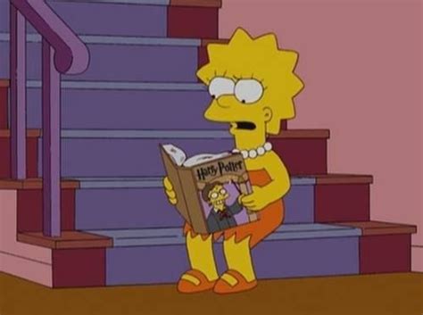 Αγαπημένοι ήρωες διαβάζουν αγαπημένα βιβλία η Lisa Simpson διαβάζει