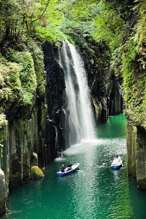Takachiho Gorge Miyazaki Japan Places To Travel Waterfall Places
