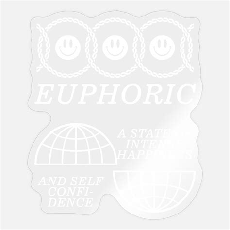 Euphoric Stickers Unique Designs Spreadshirt