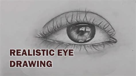 Easy Way To Draw A Realistic Eye Tutorial For Beginners Youtube