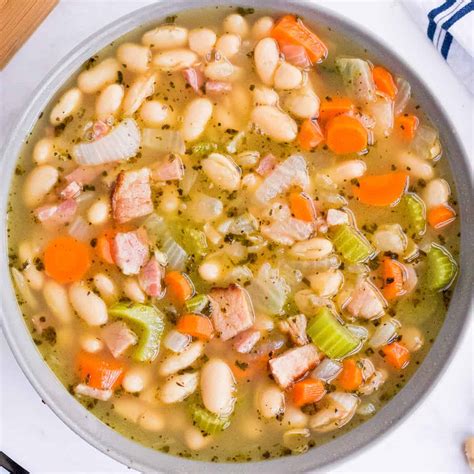 Hearty Ham And Bean Soup Recipe Cart