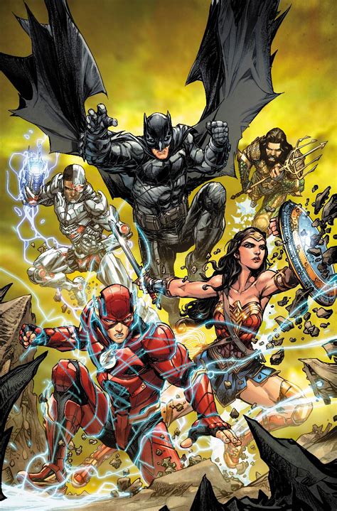 Justice League Movie Dc Comics Variant Covers Revealed