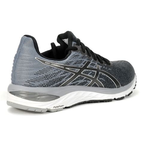 Asics Mens Gel Cumulus 21 Knit Blackpure Silver Running Shoes