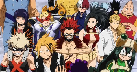 My Hero Academia 10 Students From Class 1 A Sorted Into