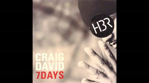 Craig David 7 Days Jns Deep Remix Youtube