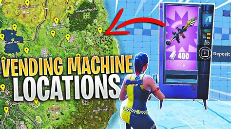 A new vending machine feature has been uncovered for fortnite's popular battle royale mode. ALL Fortnite VENDING MACHINE Locations!! - YouTube