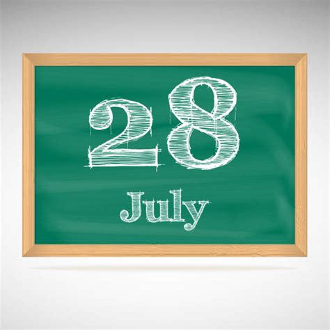 July 28 Calendar Stock Photos Pictures And Royalty Free Images Istock