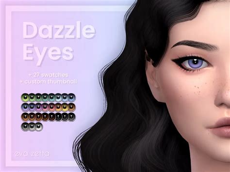 The Ultimate List Of Sims Eyes Cc Maxis Match Realistic Defaults