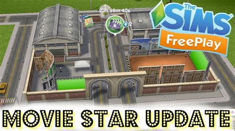 Sims Freeplay Movie Star Update Getting Started Youtube