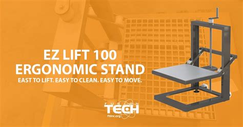 Ez Lift 100 Ergonomic Stand Fusion Tech Integrated