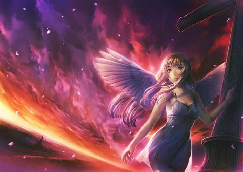 20 Anime Angel Wallpaper Hd Baka Wallpaper