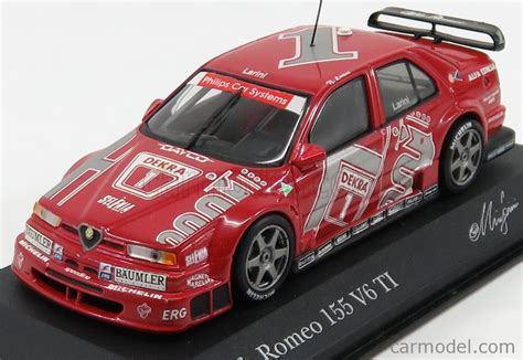 MINICHAMPS 430940201 Scale 1 43 ALFA ROMEO 155 V6 TI TEAM ALFA CORSE