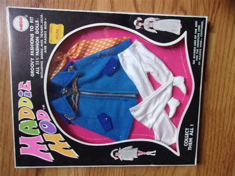 1970 Mego Maddie Mod Doll Lot Six Complete Outfits With Original Boxes