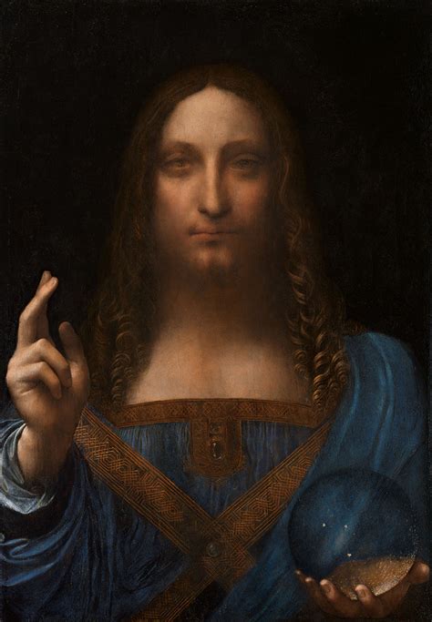 Il incarne ainsi l'esprit universaliste de la renaissance. Leonard de Vinci et son Salvator Mundi à la vente Christie's