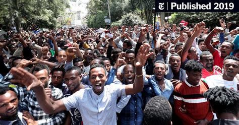 Protests In Ethiopia Threaten To Mar Image Of Its Nobel Winning Leader