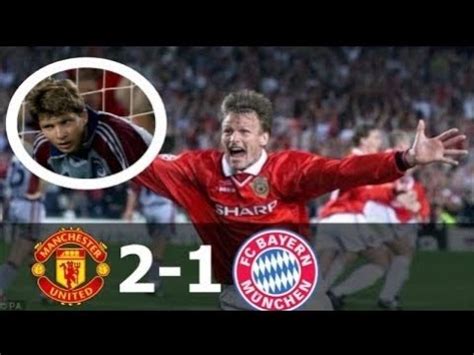 Complete overview of manchester united vs bayern munich () including video replays, lineups, stats and fan opinion. Manchester United vs Bayern Munich 2-1 - UCL Final 1999 ...