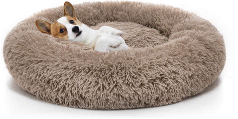 Mixjoy Orthopedic Dog Bed Comfortable Donut Cuddler Round Dog Bed Ultra
