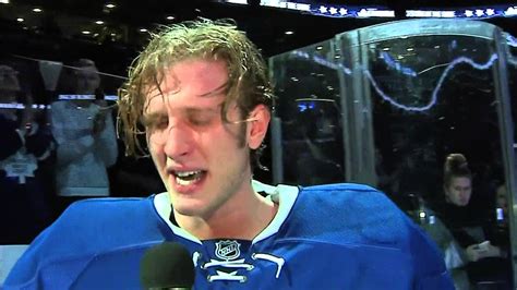 Gotta See It Sparks Gets Teary After Making Leafs History Youtube