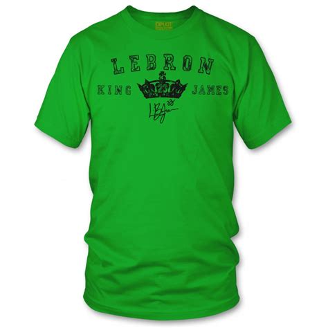 King Lebron James Signature Shirt Yh0 Jz210 Explicit Clothing