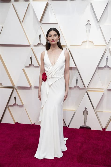 92nd Annual Academy Awards Lily Aldridge Oscars Red Carpet Arrivals