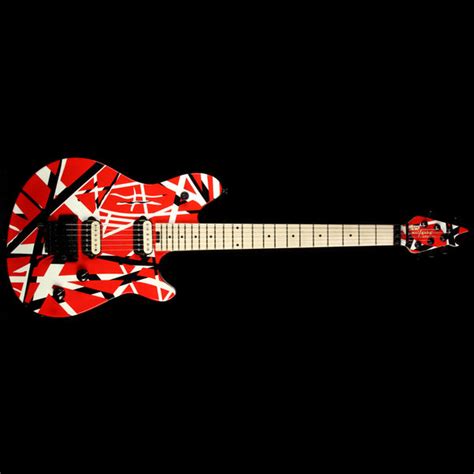 Used Evh Wolfgang Special Limited Edition Electric Guitar Red Black An