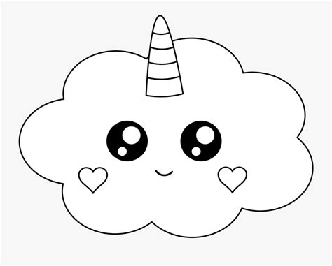 Free Cute Unicorn Cloud Cartoon Free Transparent Clipart Clipartkey
