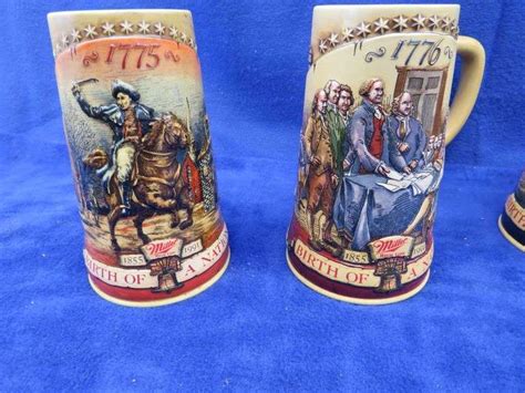 Miller Ceramic Beer Steins Aaa Auction And Realty
