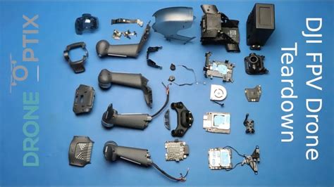 Dji Fpv Drone Teardown Disassembly By Droneoptix Youtube In 2022