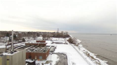 Drone View Of Lake Ontario Oswego Ny Youtube