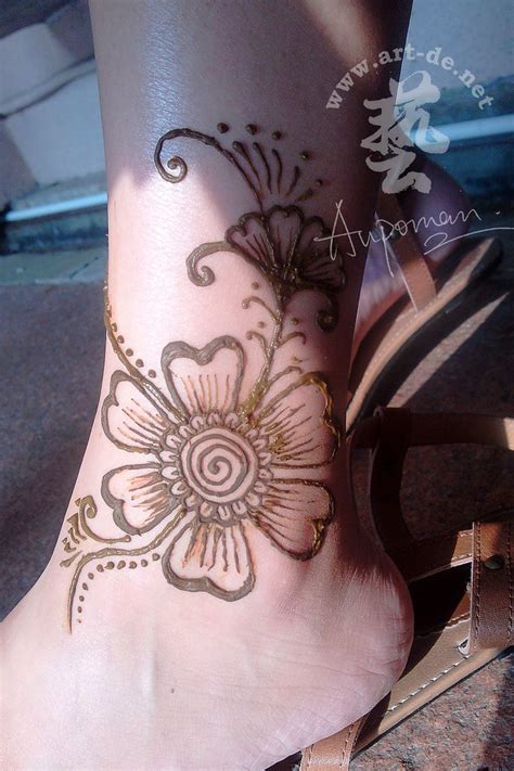 Aupoman Hk Henna Tattoo Foot 8 Henna Tattoo By Aupoman In Flickr