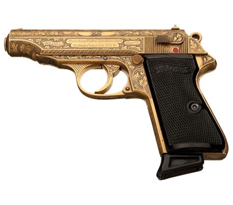 Engraved Gold Washed Walther Pp Pistol Attributed To Hermann Goring