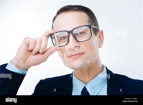 Portrait Of A Successful Smart Businessman Stock Photo Alamy