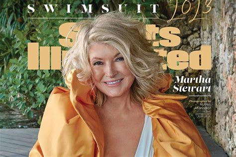 Martha Stewart Poses For Sports Illustrated Swimsuit Issue