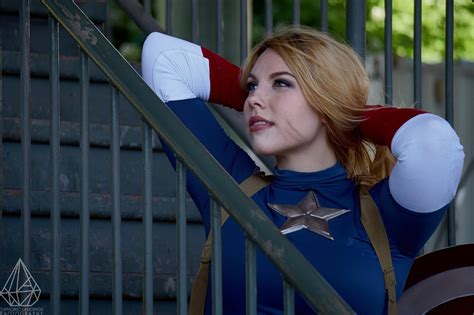 Calvins Canadian Cave Of Coolness Rule 63 Captain America Cosplay By Scarlette Cosplay