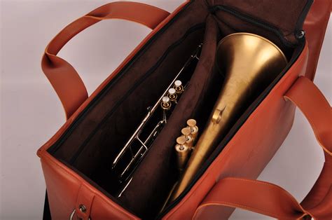 Personalized Trumpet Detroit Leather Case Double Gig Bag For Etsy