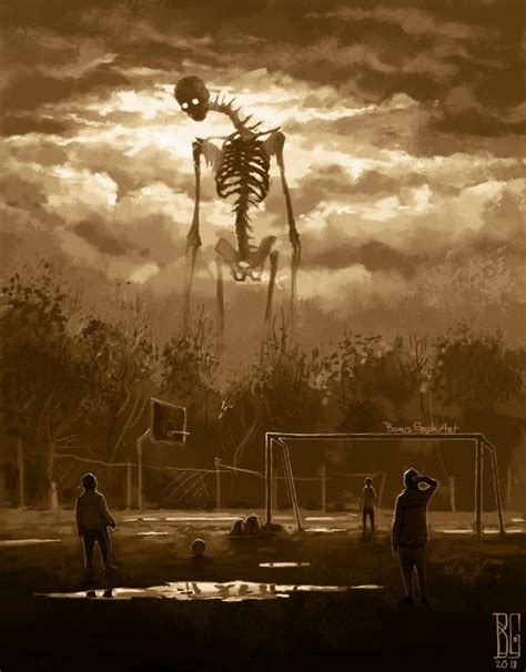 Skeletons Tumblr Scary Art Creepy Art Dark Fantasy Art