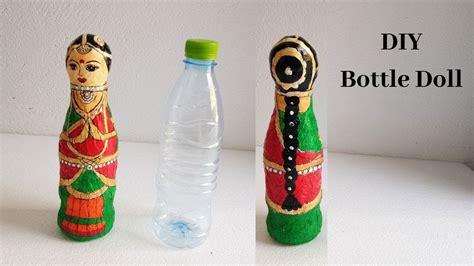 Plastic Bottle Dolls Best Out Of Waste Handcraft Diy