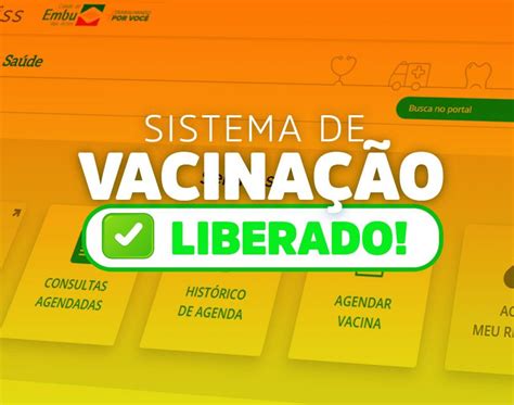 Auto agendamento para toma de vacina disponível para mais de 65 anos Embu das Artes: Realize agendamento e cadastro para a ...